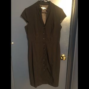 Navy Blue Button up dress